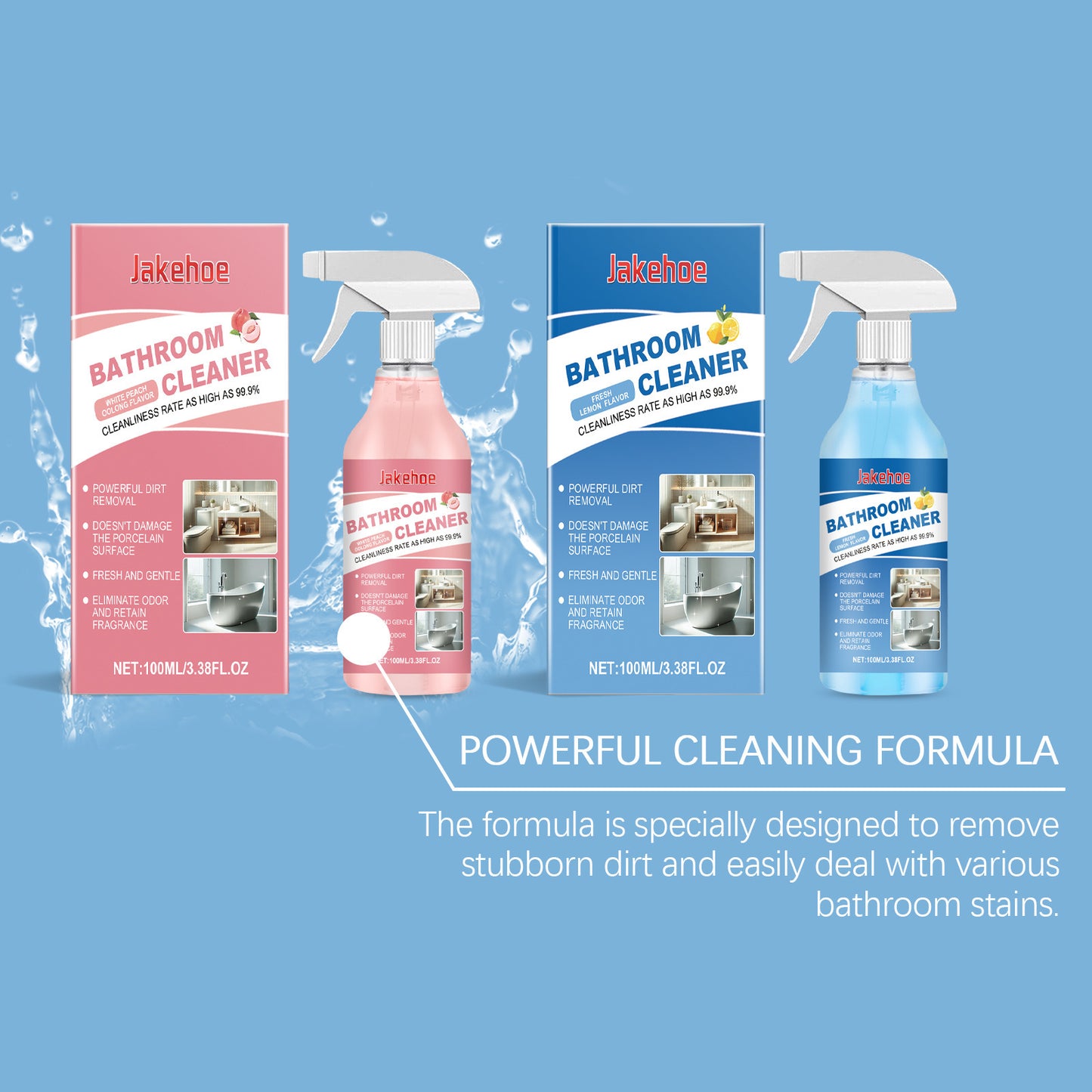 Bathroom Cleaner Glass Shower Fragrance