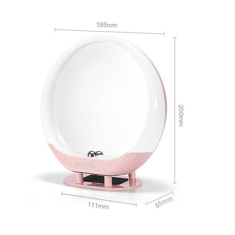 Bluetooth speaker home makeup mirror