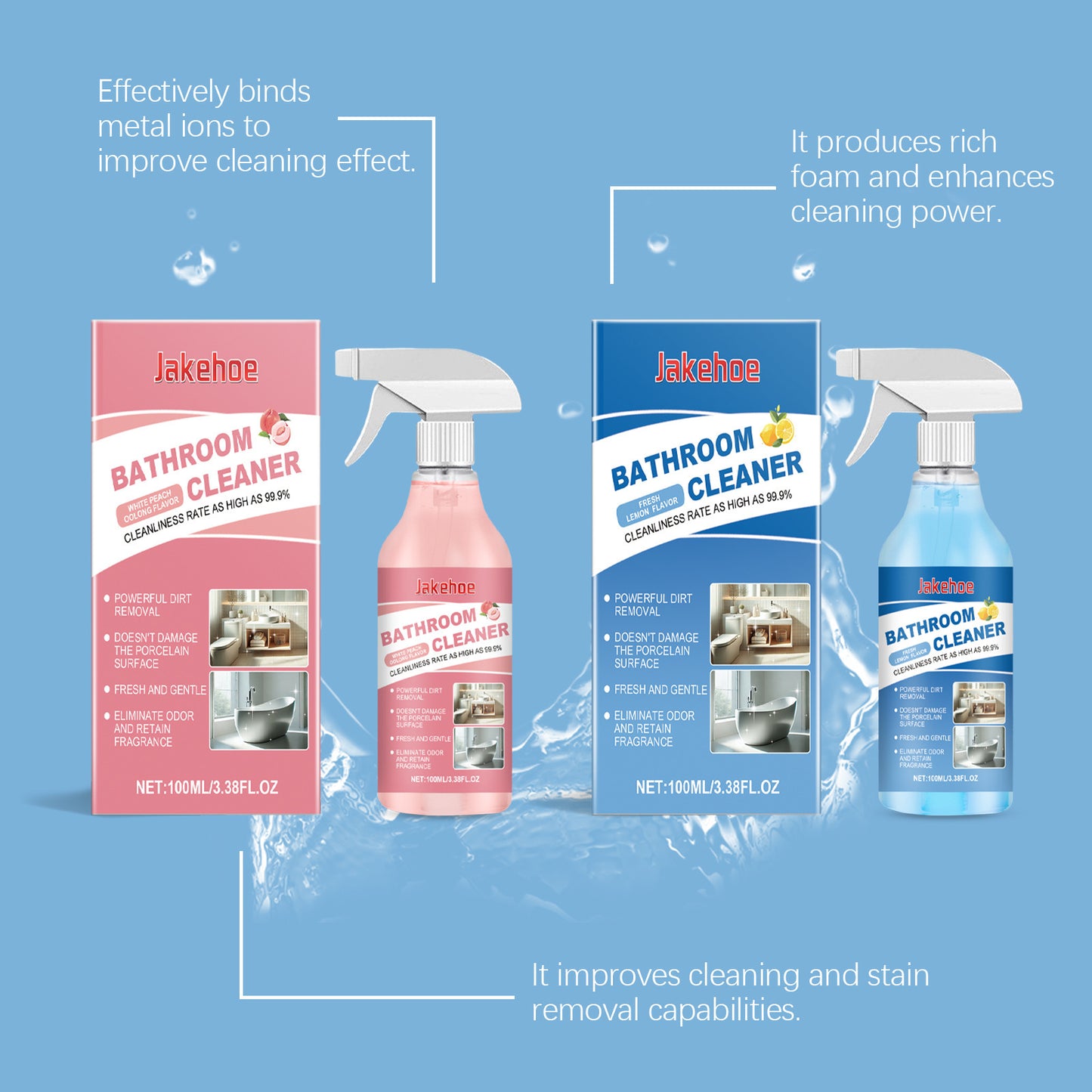 Bathroom Cleaner Glass Shower Fragrance