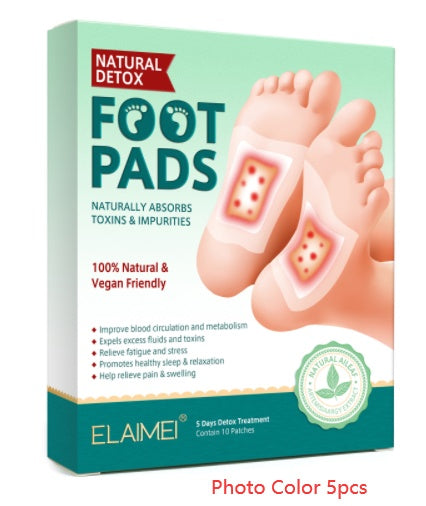 Natural Detox Foot Pads Sole Patch, Bamboo Vinegar, Foot Patch, Thailand Foot Patch